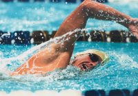 staying in shape with swimming